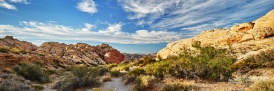 Red Rock Canyon Nevada: Morgenstimmung