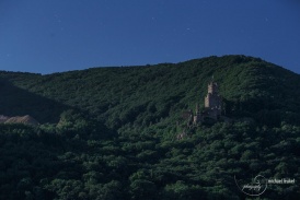 Burg Sooneck im Licht des Vollmonds