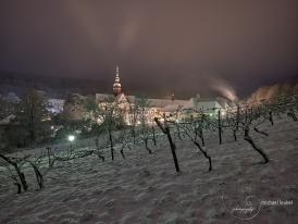 Kloster Eberbach im Schnee -2