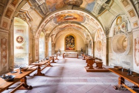 Kloster Seligenstadt: Sommerrefektorium