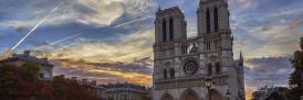 Notre Dame: Sonnenaufgang