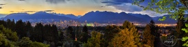 Vancouver Skyline from Queen Elizabeth Park